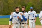 Baseball vs CGA  Wheaton College Baseball vs Coast Guard Academy during game two of the NEWMAC semi-finals playoffs. - (Photo by Keith Nordstrom) : Wheaton, baseball, NEWMAC